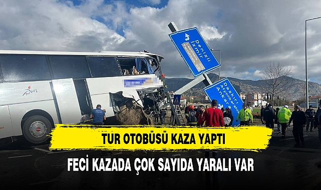 Tur otobüsü kazasında ölü sayısı 3'e yükseldi