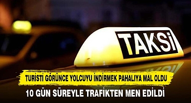 Turisti Görünce Yolcuyu İndirmek Pahalıya Mal Oldu
