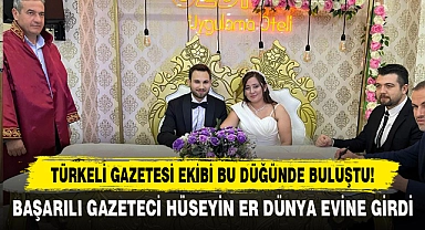 Türkeli Gazetesi Ekibi Bu Düğünde Buluştu!