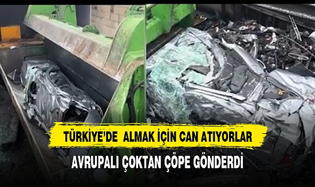Türkiye'de almak için bir ömür veriyorlar Avrupa'da çöpe atıyorlar