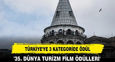 TÜRKİYE'YE 3 KATEGORİDE ÖDÜL