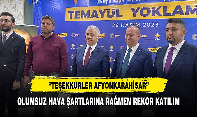 Uluçay, "Teşekkürler Afyonkarahisar!"