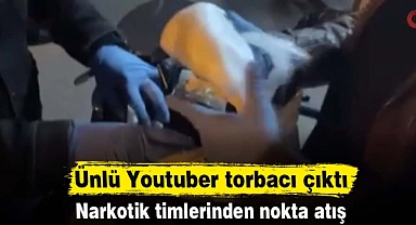 Ünlü Youtuber torbacı çıktı