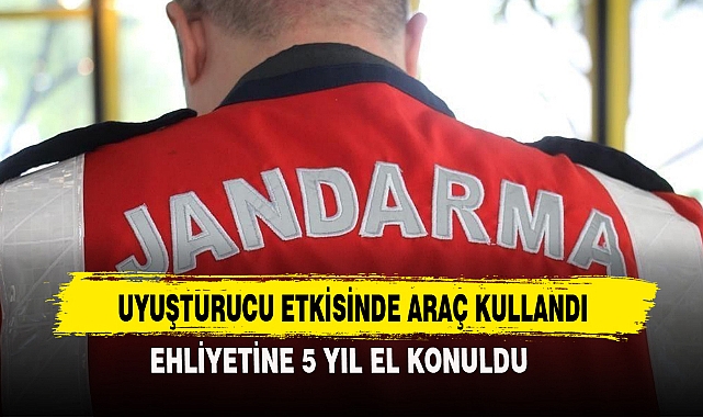 UYUŞTURUCU ETKİSİNDE ARAÇ KULLANDI