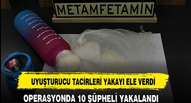 UYUŞTURUCU TACİRLERİ YAKAYI ELE VERDİ