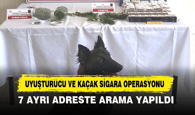 UYUŞTURUCU VE KAÇAK SİGARA OPERASYONU