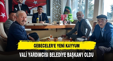 VALİ YARDIMCISI BELEDİYE BAŞKANI OLDU