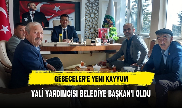 VALİ YARDIMCISI BELEDİYE BAŞKANI OLDU