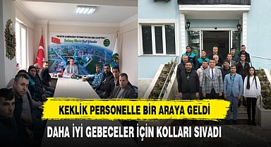 Vali Yardımcısı Keklik Personelle Bir Araya Geldi