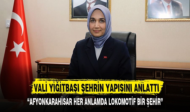 VALİ YİĞİTBAŞI ŞEHRİN YAPISINI ANLATTI