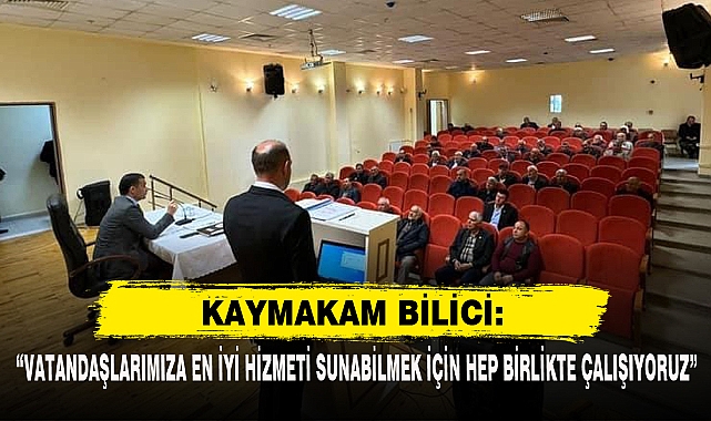 “Vatandaşlarımıza En İyi Hizmeti Sunabilmek İçin Hep Birlikte Çalışıyoruz”