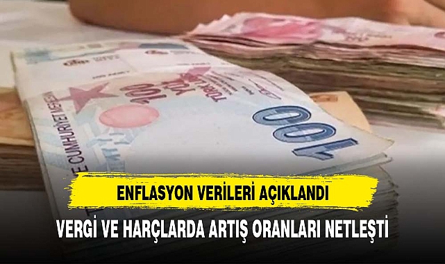 Vergi ve harçlarda artış oranı netleşti: