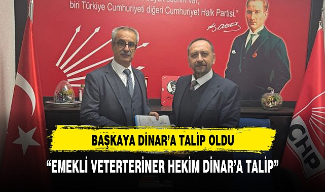 Veteriner Hekim Başkaya Belediye Başkanlık Aday Adaylığına Başvurdu