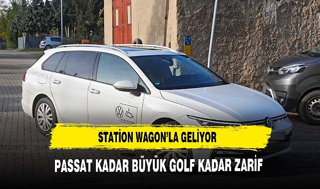 Volkswagen Golf'ün "Station Wagon" Versiyonu Ortaya Çıktı