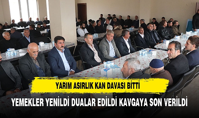 YARIM ASIRLIK KAN DAVASI BİTTİ !
