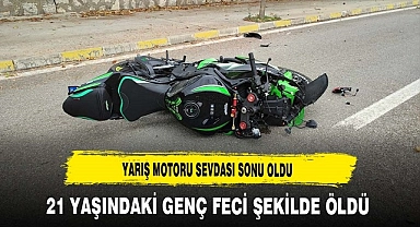 Yarış Motoru Sevdası Genç Buğra'yı Hayattan Kopardı