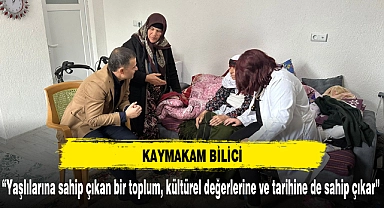 “Yaşlılarına sahip çıkan bir toplum, kültürel değerlerine ve tarihine de sahip çıkar”