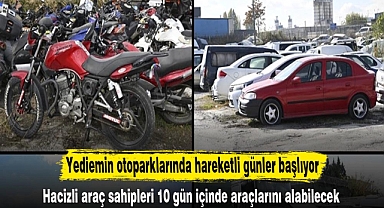 Yediemin otoparklarında hareketli günler başlıyor
