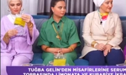 Yeni gelin evi programındaki şaşkınlık yaratan sunum!