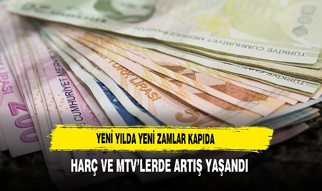 Yeni Yılla Birlikte Yeni Zamlar Kapıda. İşte Detaylar...