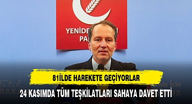 Yeniden Refah Partisi tüm Türkiye'de sahaya iniyor