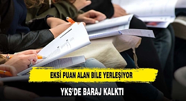 YKS'de baraj kalkınca, eksi net ile üniversite kapısı açıldı