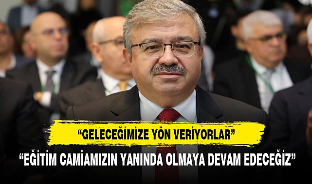 Yurdunuseven, "Eğitim camiamızın yanında olmaya devam edeceğiz"