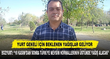 Yurt Geneli İçin Beklenen Yağışlar Geliyor
