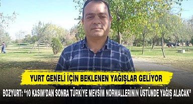 Yurt Geneli İçin Beklenen Yağışlar Geliyor