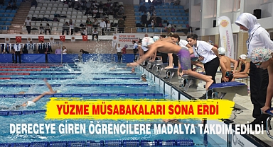 YÜZME MÜSABAKALARI SONA ERDİ