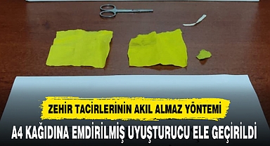 ZEHİR TACİRLERİNİN AKIL ALMAZ YÖNTEMİ