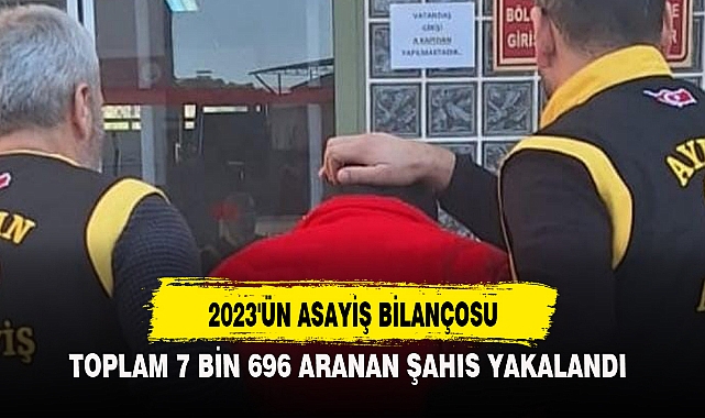 2023'ÜN ASAYİŞ BİLANÇOSU