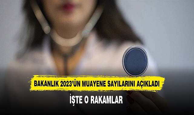 2023'ün Muayene Rakamları Açıklandı. İşte O Rakamlar