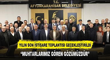 2023 Yılının son toplantısı gerçekleştirildi