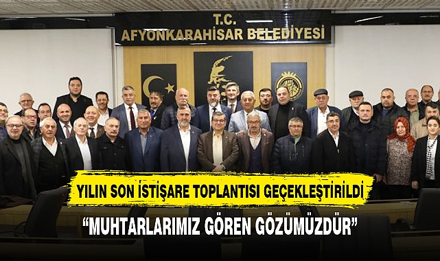 2023 Yılının son toplantısı gerçekleştirildi