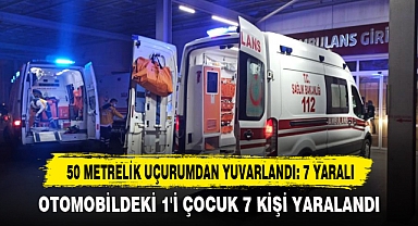 50 Metrelik Uçurumdan Yuvarlandı