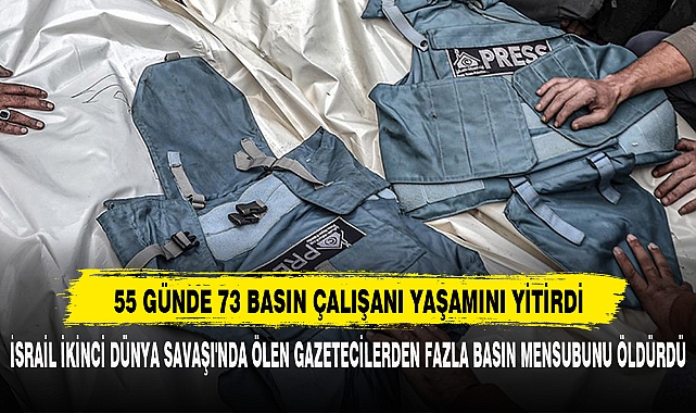 55 Günde 73 Basın Çalışanı Yaşamını Yitirdi