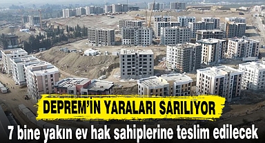 7 bine yakın ev hak sahiplerine teslim edilecek