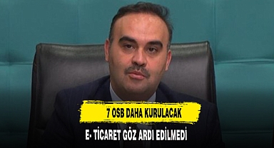 7 OSB DAHA KURULACAK