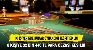 8 Kişiye 32 Bin 440 Tl Para Cezası Kesildi