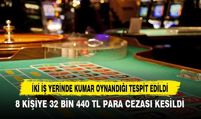 8 Kişiye 32 Bin 440 Tl Para Cezası Kesildi