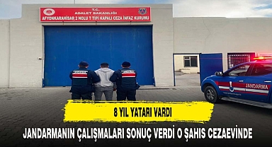 8 YIL YATARI VARDI JANDARMA ANSIZIN YAKALADI