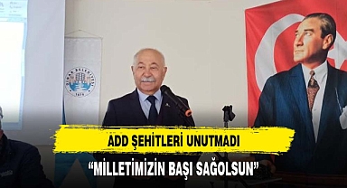 ADD ŞEHİTLERİ UNUTMADI
