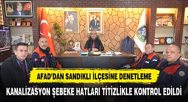 Afad'dan Sandıklı'ya ziyaret