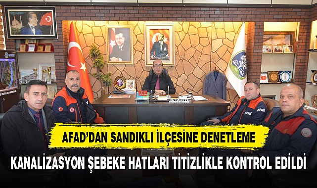 Afad'dan Sandıklı'ya ziyaret