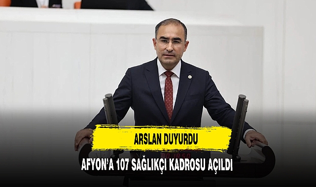 AFYON'A 107 SAĞLIKÇI KADROSU AÇILDI