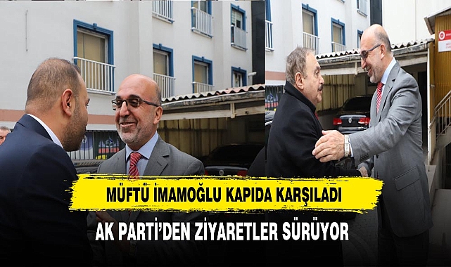 Afyon AK Parti'de Ziyaretler Sürüyor.