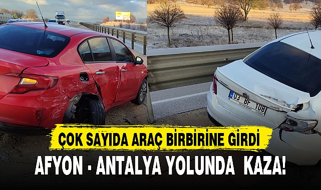 AFYON - ANTALYA YOLUNDA KAZA!
