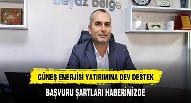 Afyon'da enerji yatırımına dev destek