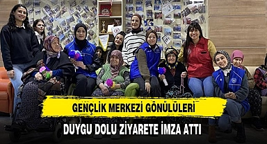 Afyon'da Gençlik Merkezi Gönüllülerinden Duygu Dolu Ziyaret